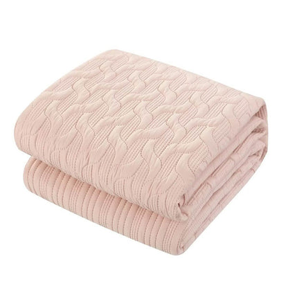 Shaly Quilt Cover Set Interlaced Vine Pattern Quilted Bed DailySale