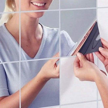 Shapes Wall Mirror Stickers DailySale