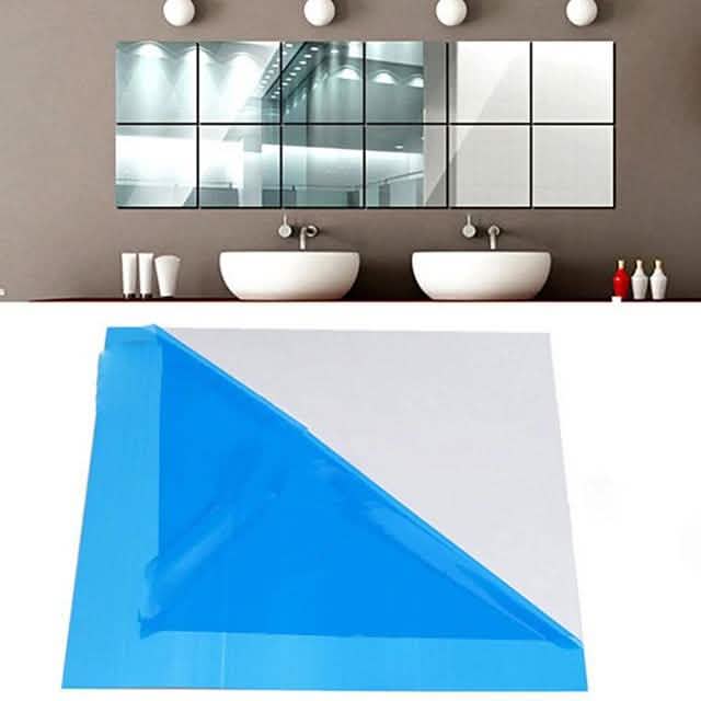 Shapes Wall Mirror Stickers DailySale