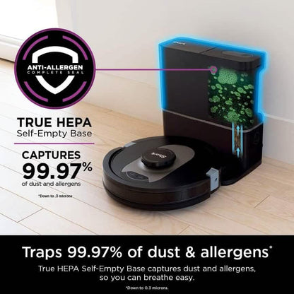 Shark RV2502AE AI Ultra Robot Vacuum with XL HEPA Self-Empty Base  (Refurbished) DailySale