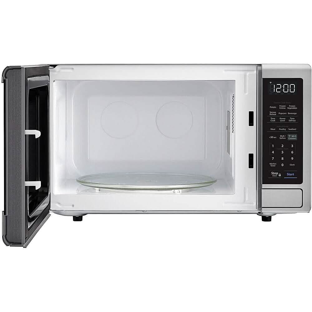 Sharp 1.4-Cu. Ft. Countertop Microwave with Alexa-Enabled Controls DailySale