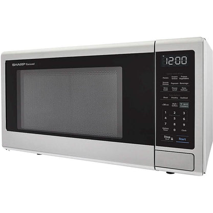 Sharp 1.4-Cu. Ft. Countertop Microwave with Alexa-Enabled Controls DailySale