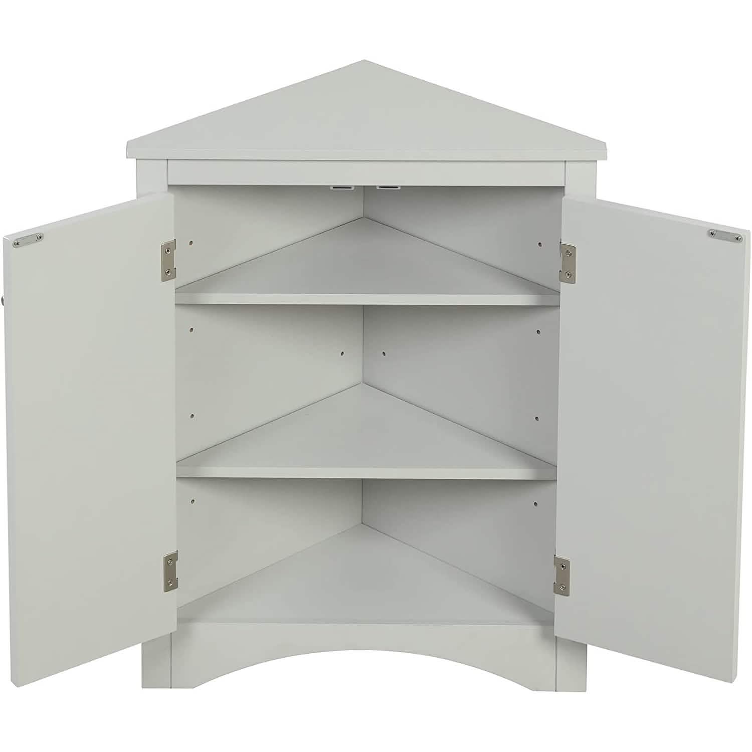 Shelf Corner Locker Triangle Corner Cabinet DailySale