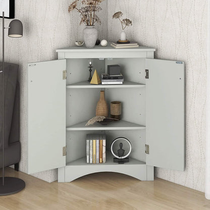 Shelf Corner Locker Triangle Corner Cabinet DailySale