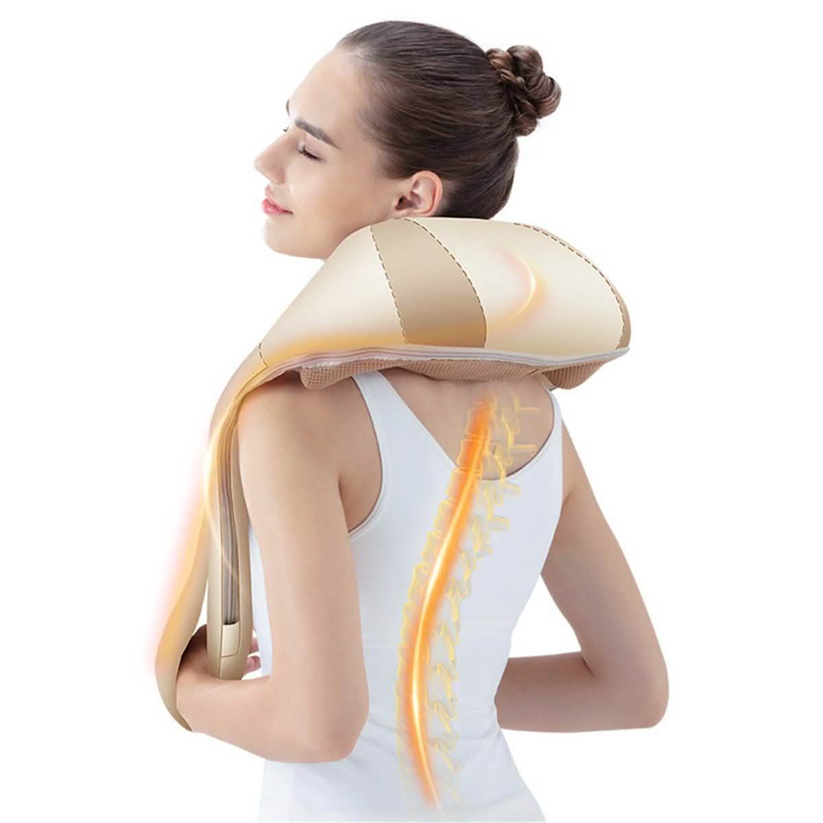 Shiatsu Neck Back Massager Shoulder Massager with Heat DailySale