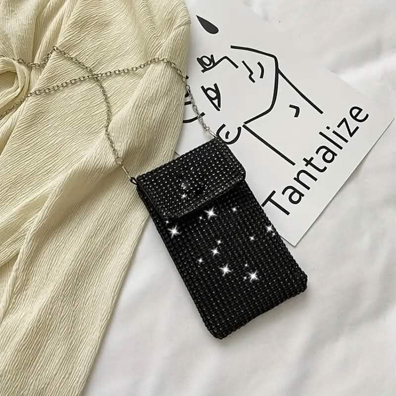 Shimmering Bling Rhinestone Crossbody Purse DailySale