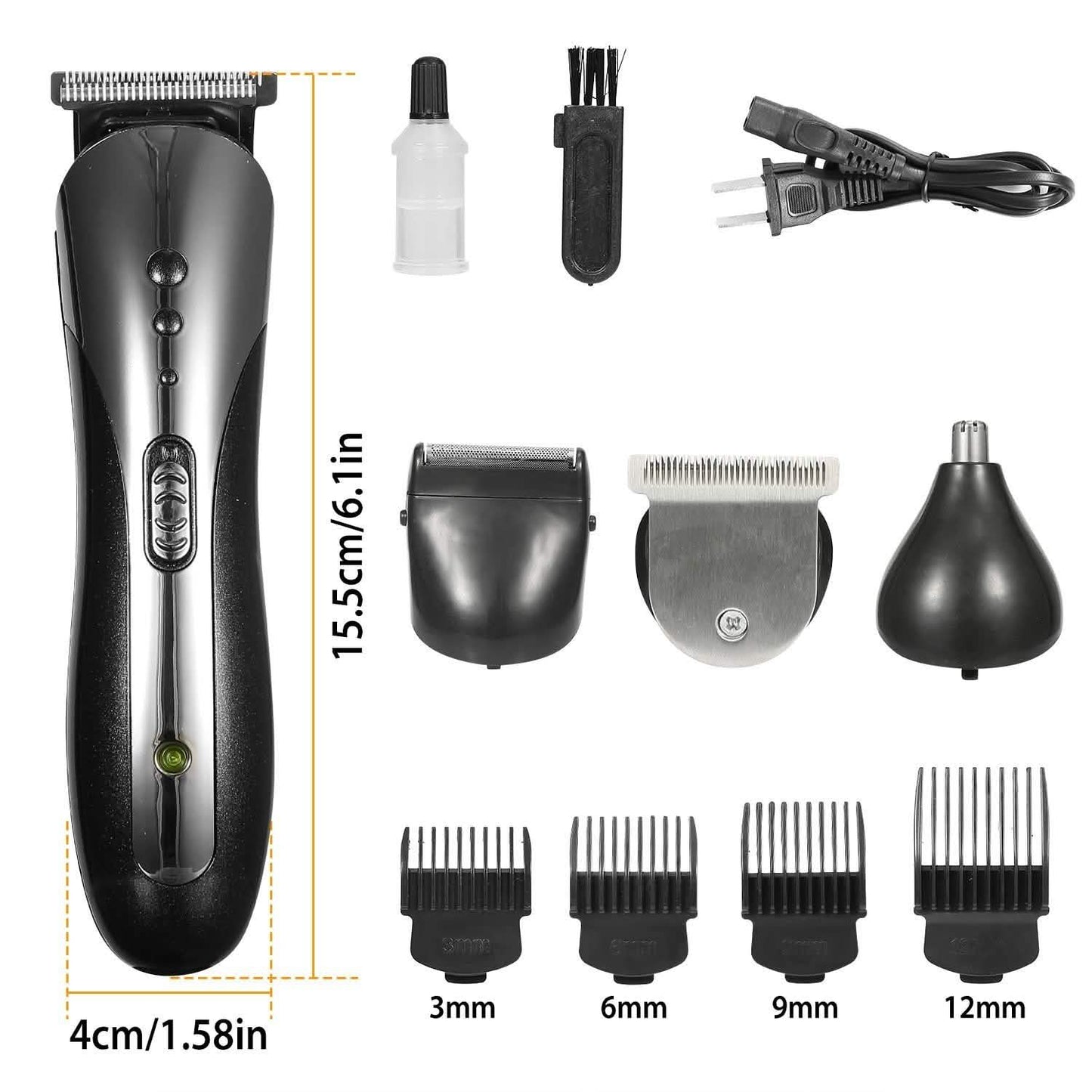 SHINON Men Electric Hair Clipper 3-in-1 DailySale