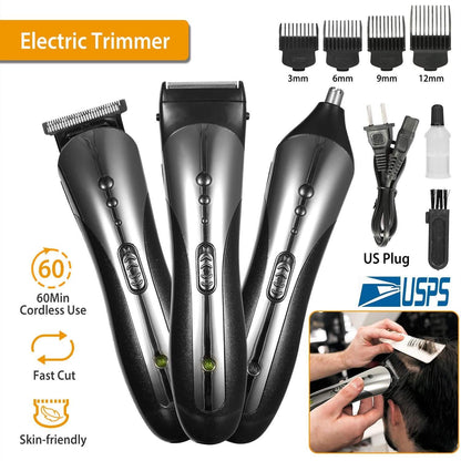 SHINON Men Electric Hair Clipper 3-in-1 DailySale