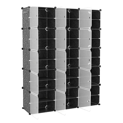Shoe Rack Organizer with Transparent Doors DailySale