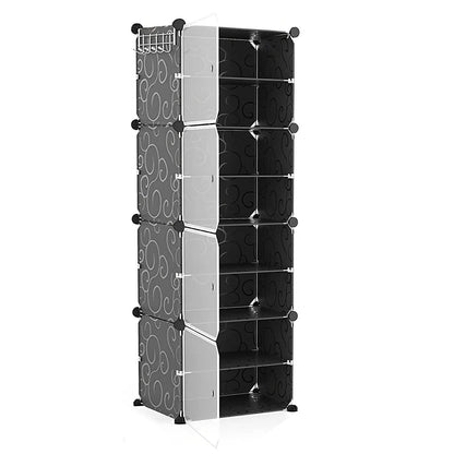 Shoe Rack Organizer with Transparent Doors DailySale