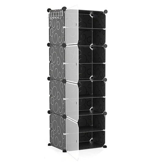 Shoe Rack Organizer with Transparent Doors DailySale