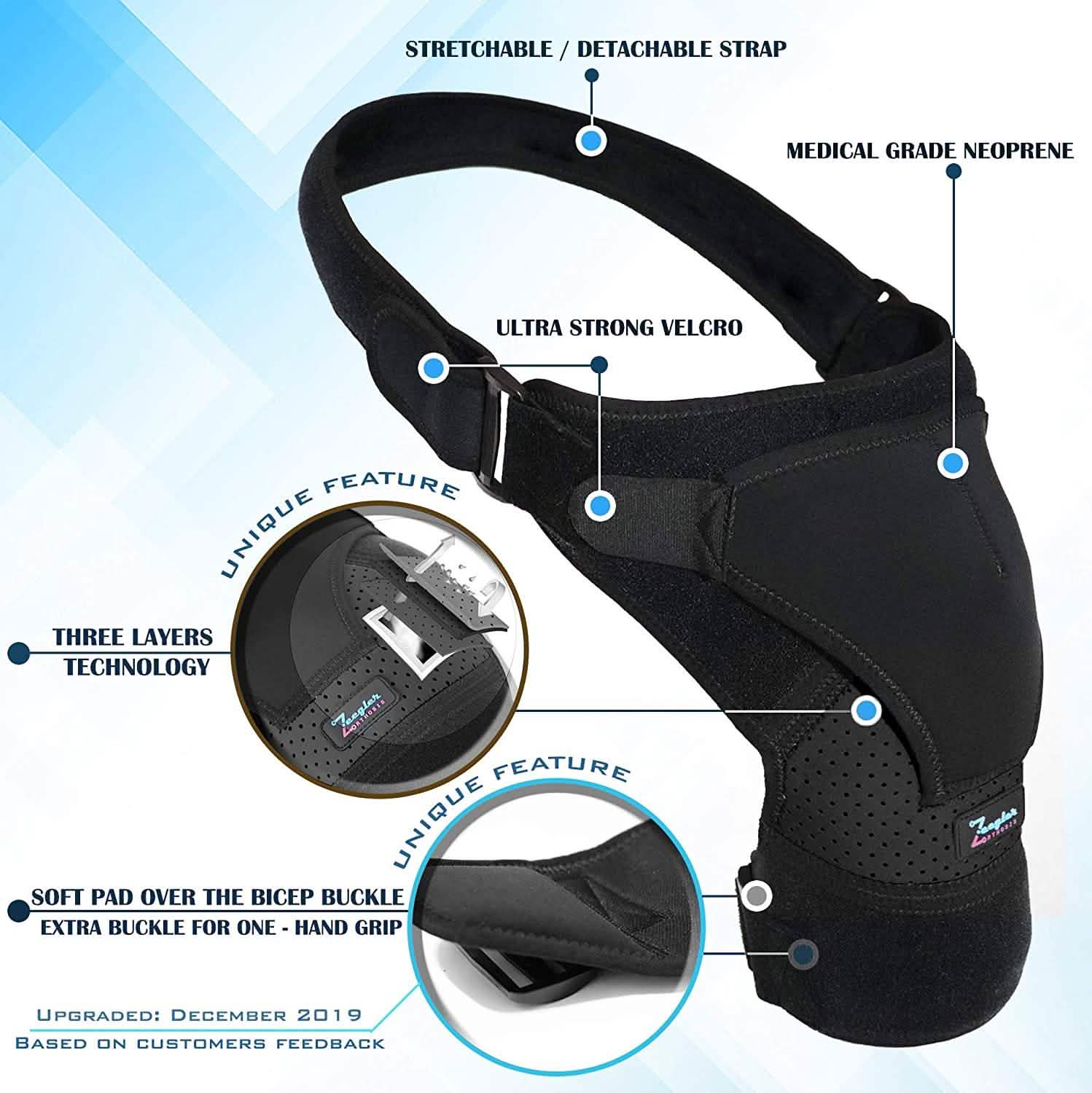 Shoulder Support Brace + Free Extension for Men and Women DailySale