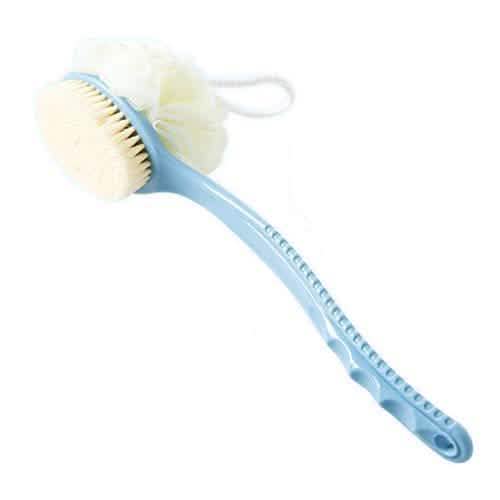 Shower Body Brush with Bristles and Loofah DailySale