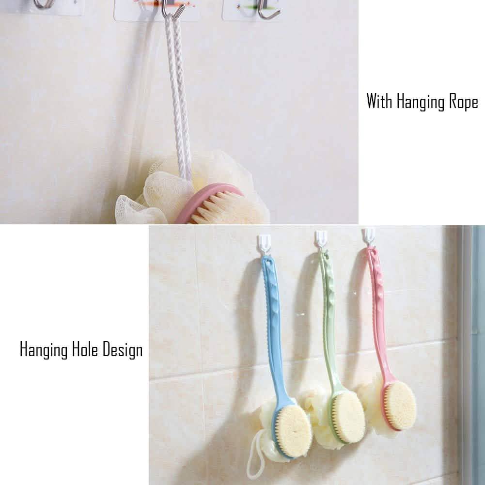 Shower Body Brush with Bristles and Loofah DailySale