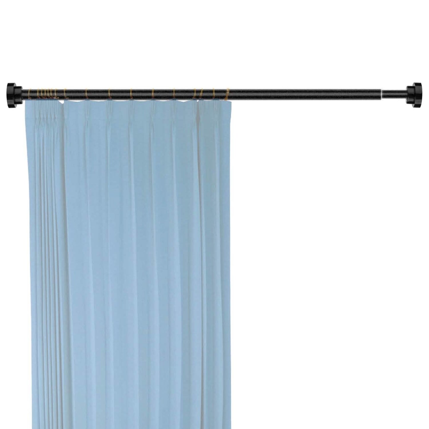 Shower Curtain Rod Adjustable Tension DailySale