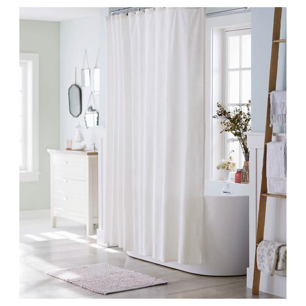 Shower Curtains Mould Proof Resistant Washable Curtain Liner DailySale