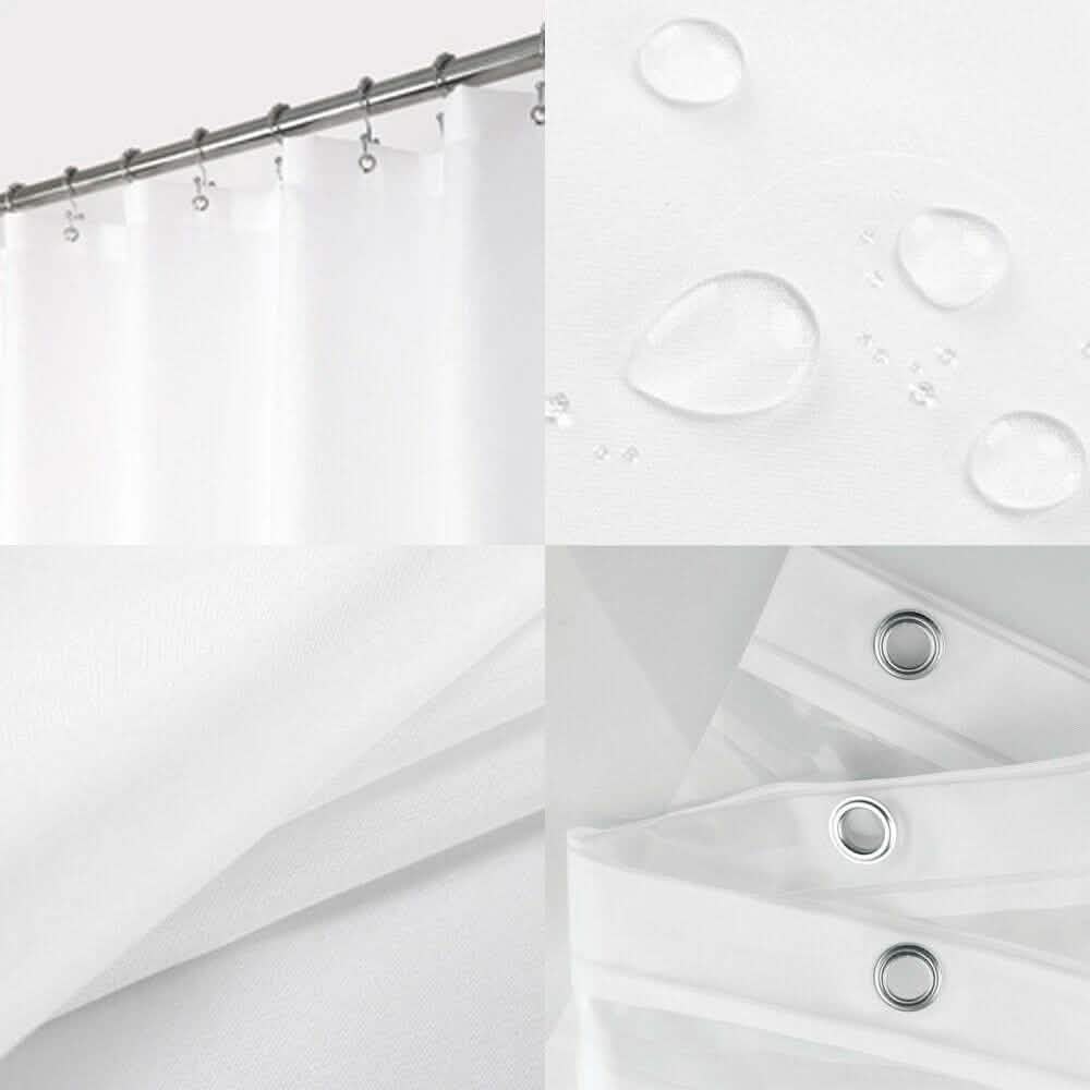 Shower Curtains Mould Proof Resistant Washable Curtain Liner DailySale