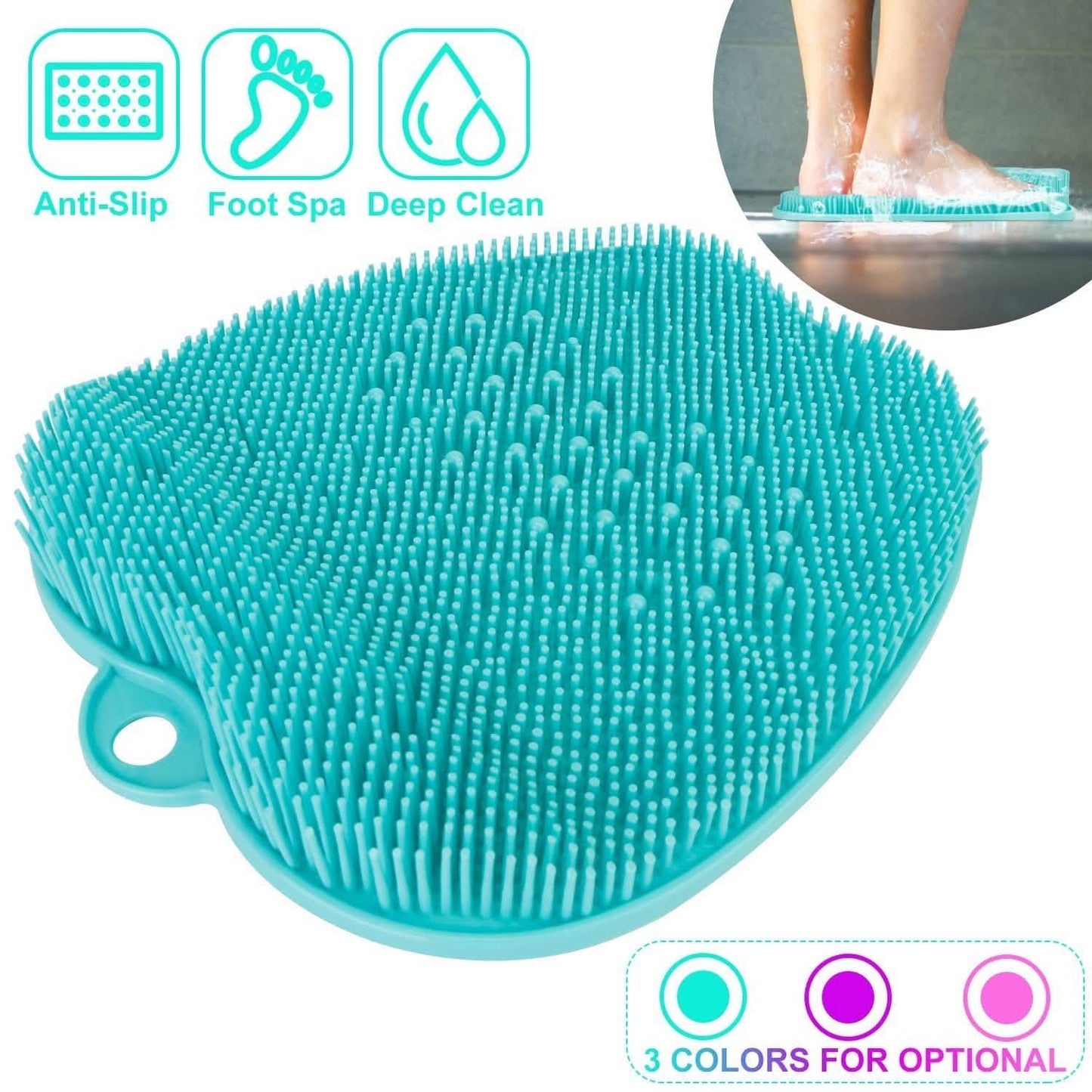 Shower Foot Scrubber Mat DailySale
