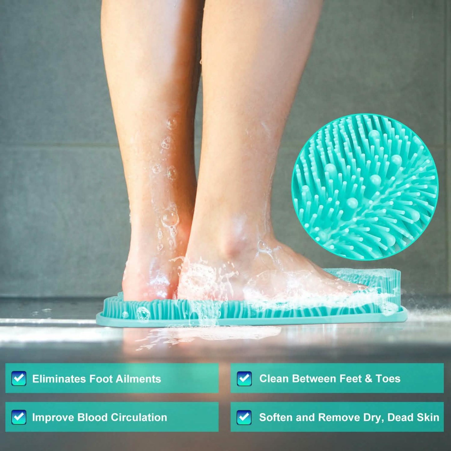 Shower Foot Scrubber Mat DailySale