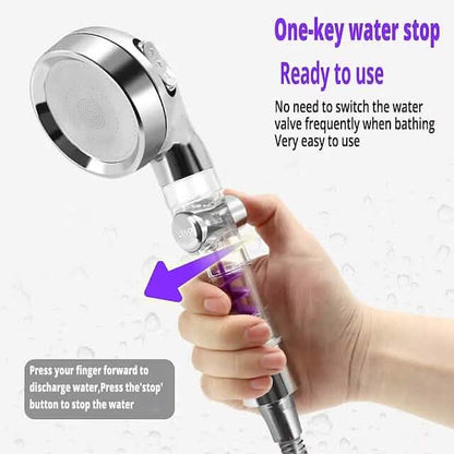Shower Head High Pressure 3-Function SPA Shower Head DailySale