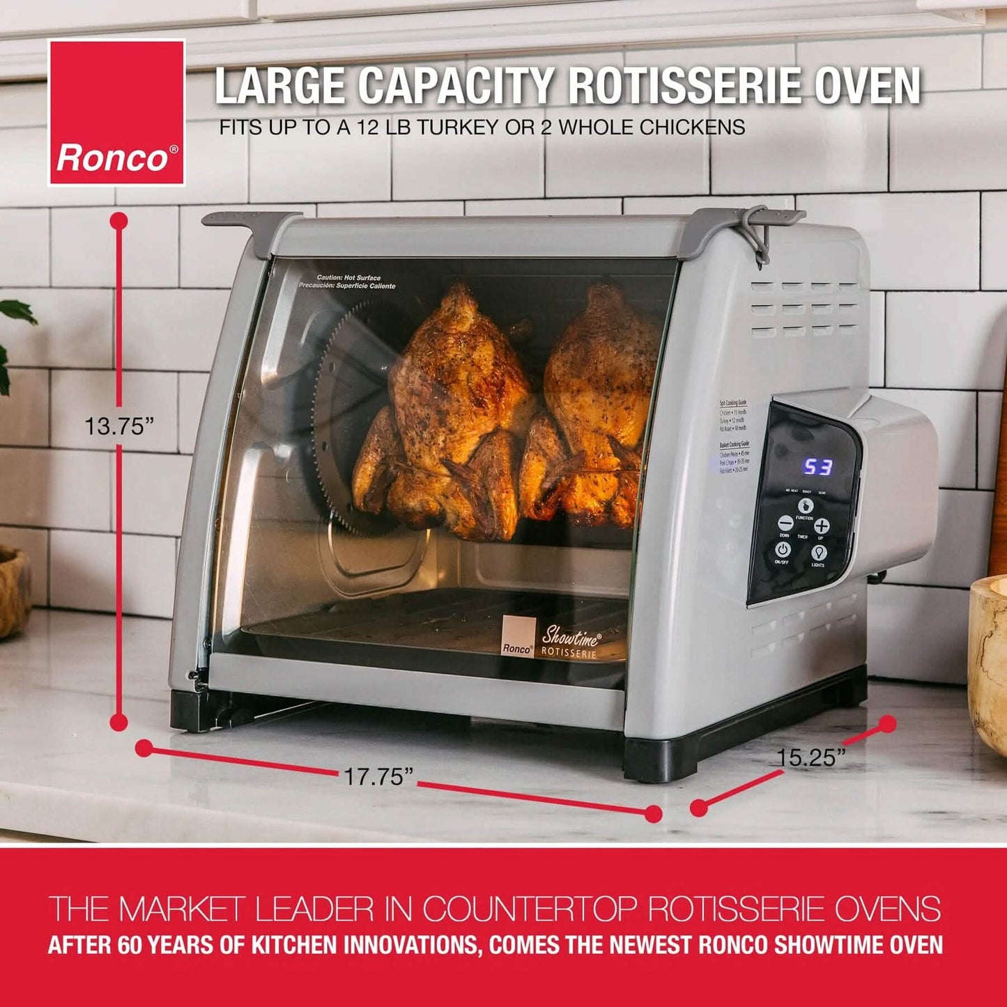 Showtime 6000 Platinum Rotisserie Oven DailySale
