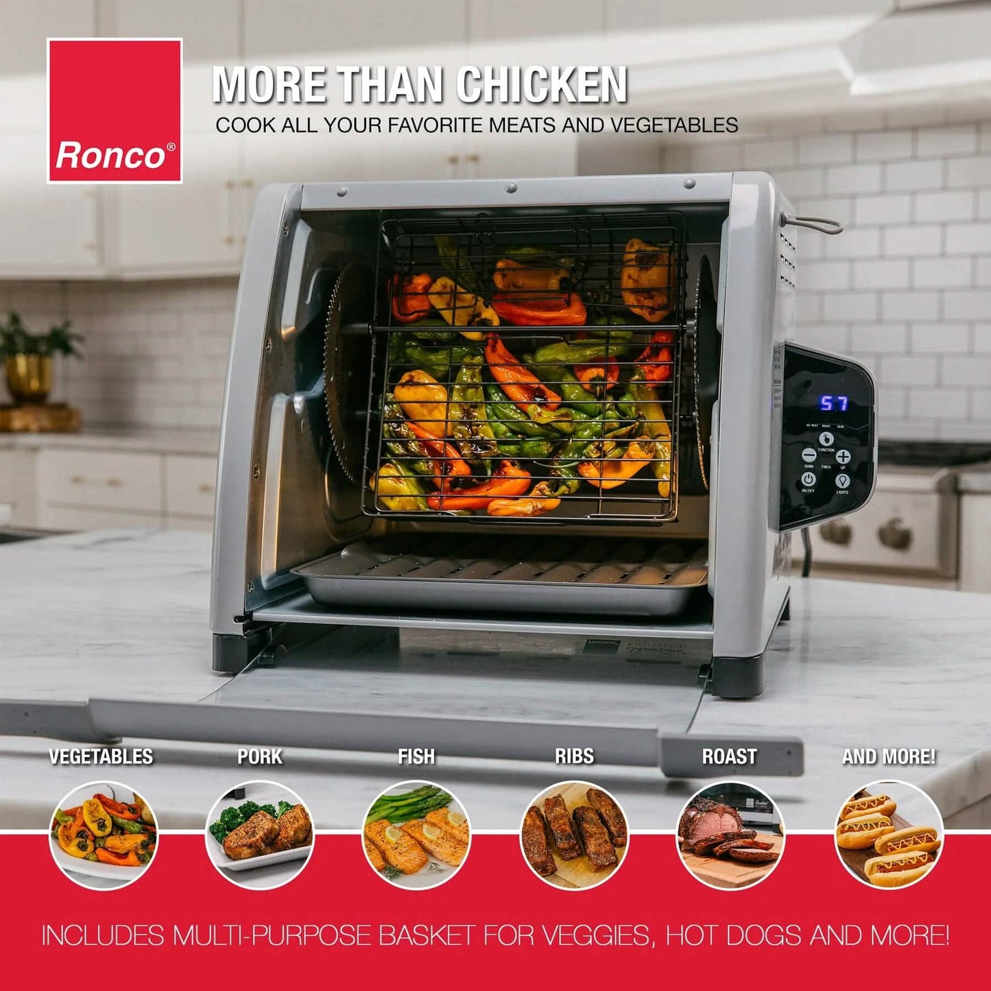 Showtime 6000 Platinum Rotisserie Oven DailySale