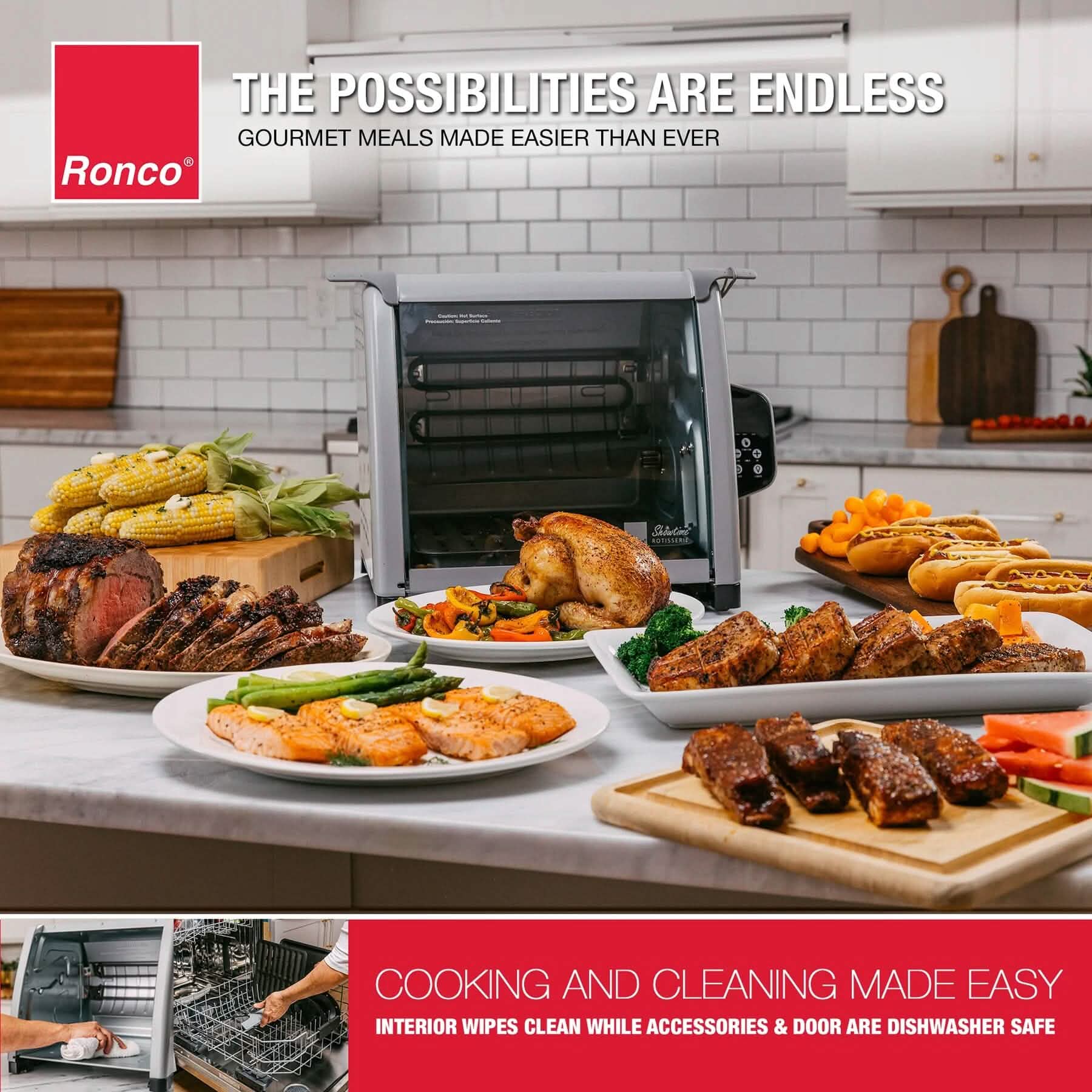 Showtime 6000 Platinum Rotisserie Oven DailySale