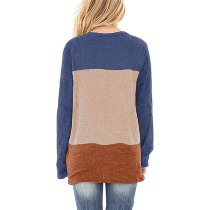 Sieanear Women's Casual Short Sleeve T-Shirt Tops Twist Knot Front Tunics DailySale