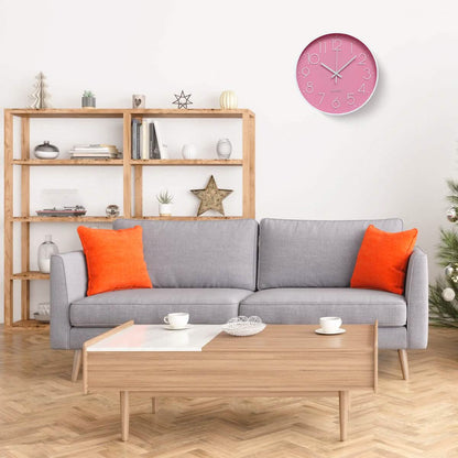 Silent Quartz Decorative Battery Powered Wall Clock DailySale