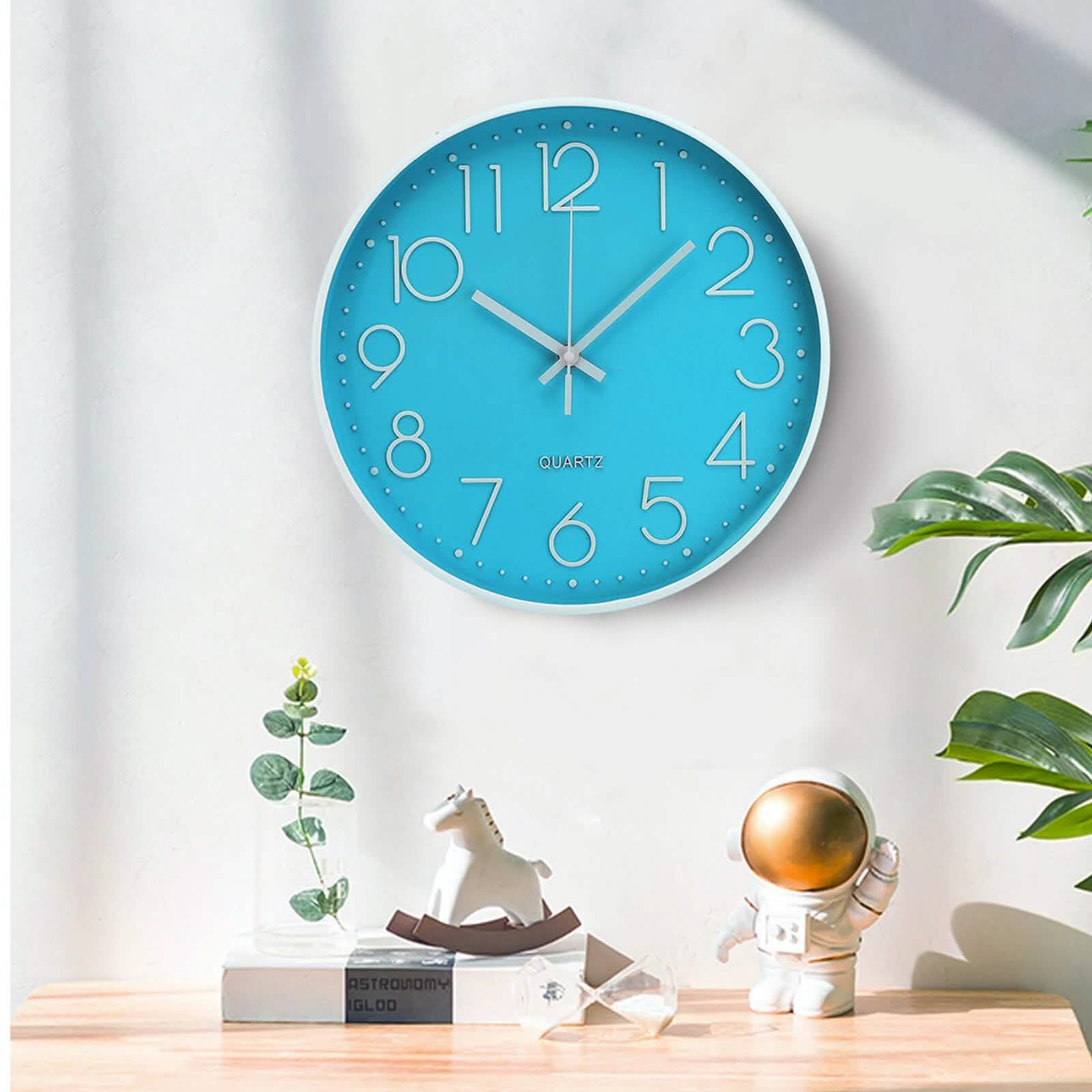 Silent Quartz Decorative Battery Powered Wall Clock DailySale