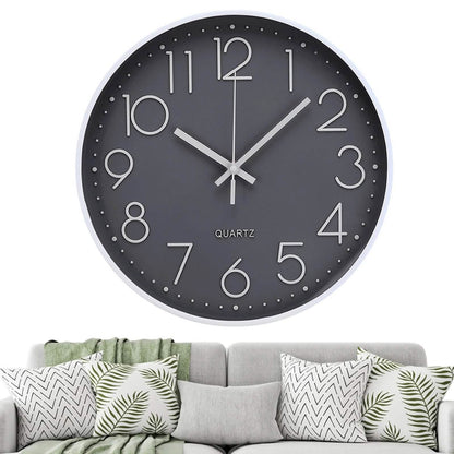 Silent Quartz Decorative Battery Powered Wall Clock DailySale