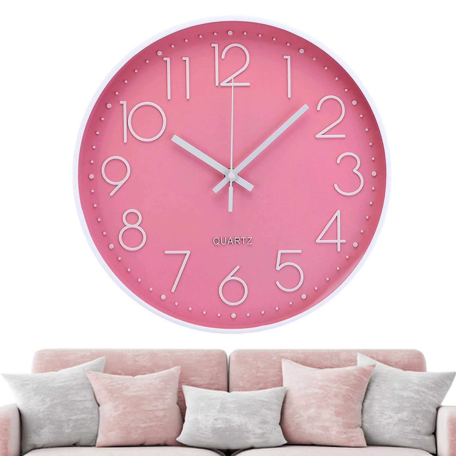 Silent Quartz Decorative Battery Powered Wall Clock DailySale