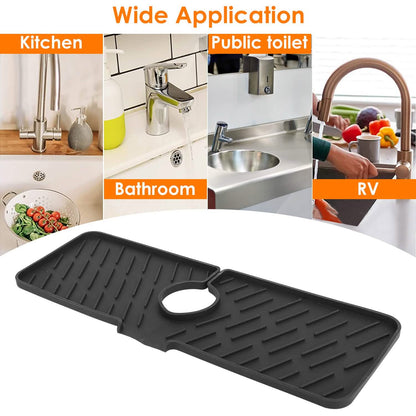Silicon Faucet Kitchen Sink Mat DailySale