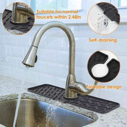 Silicon Faucet Kitchen Sink Mat DailySale