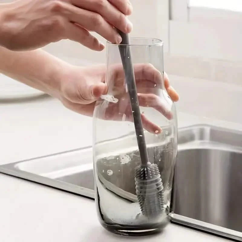 Silicone Cup Long Handle Household Brush DailySale