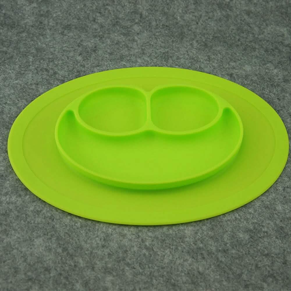 Silicone Feeding Placemat and 3-Section Plate DailySale