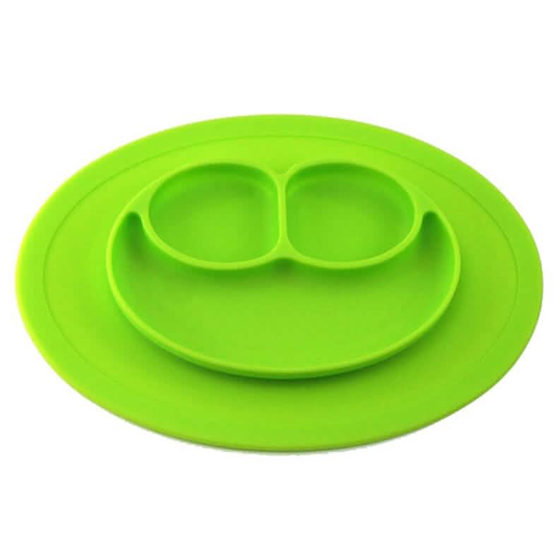 Silicone Feeding Placemat and 3-Section Plate DailySale