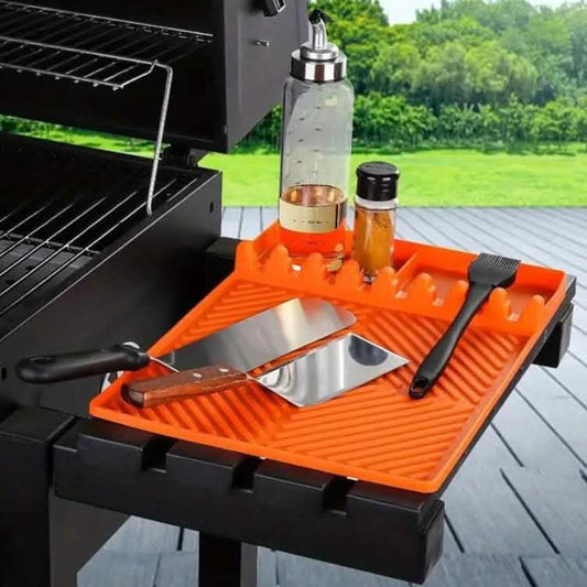 Silicone Grill Mat with Side Shelf DailySale