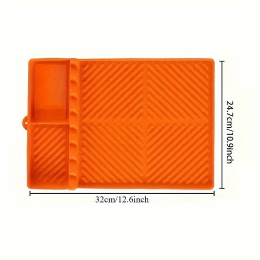 Silicone Grill Mat with Side Shelf DailySale