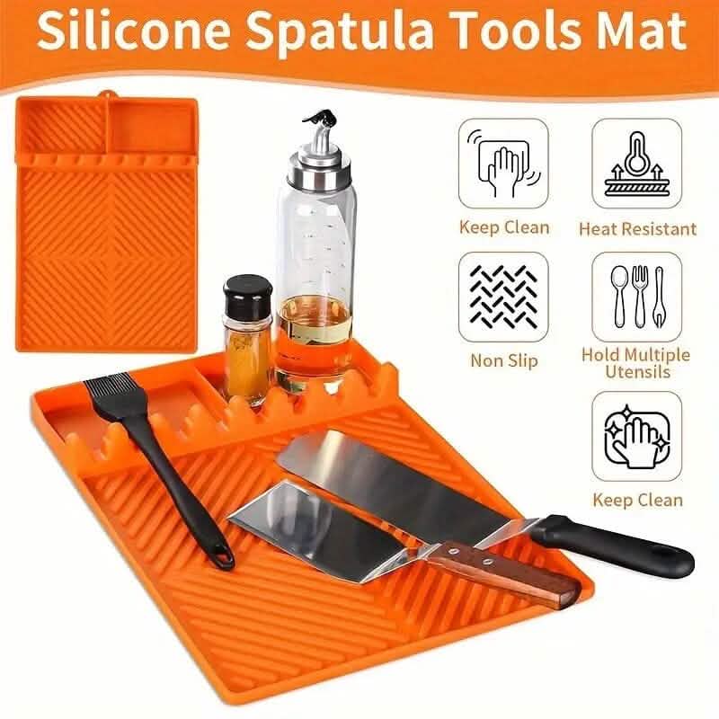 Silicone Grill Mat with Side Shelf DailySale
