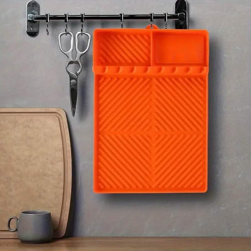 Silicone Grill Mat with Side Shelf DailySale