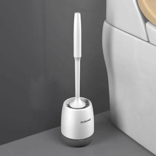 Silicone Head Toilet Brush Quick Draining Clean Tool DailySale