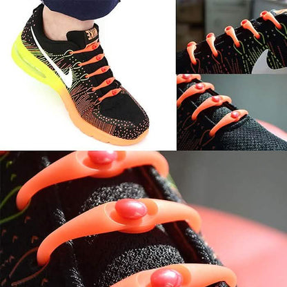 Silicone Lazy Laces - Assorted Colors DailySale
