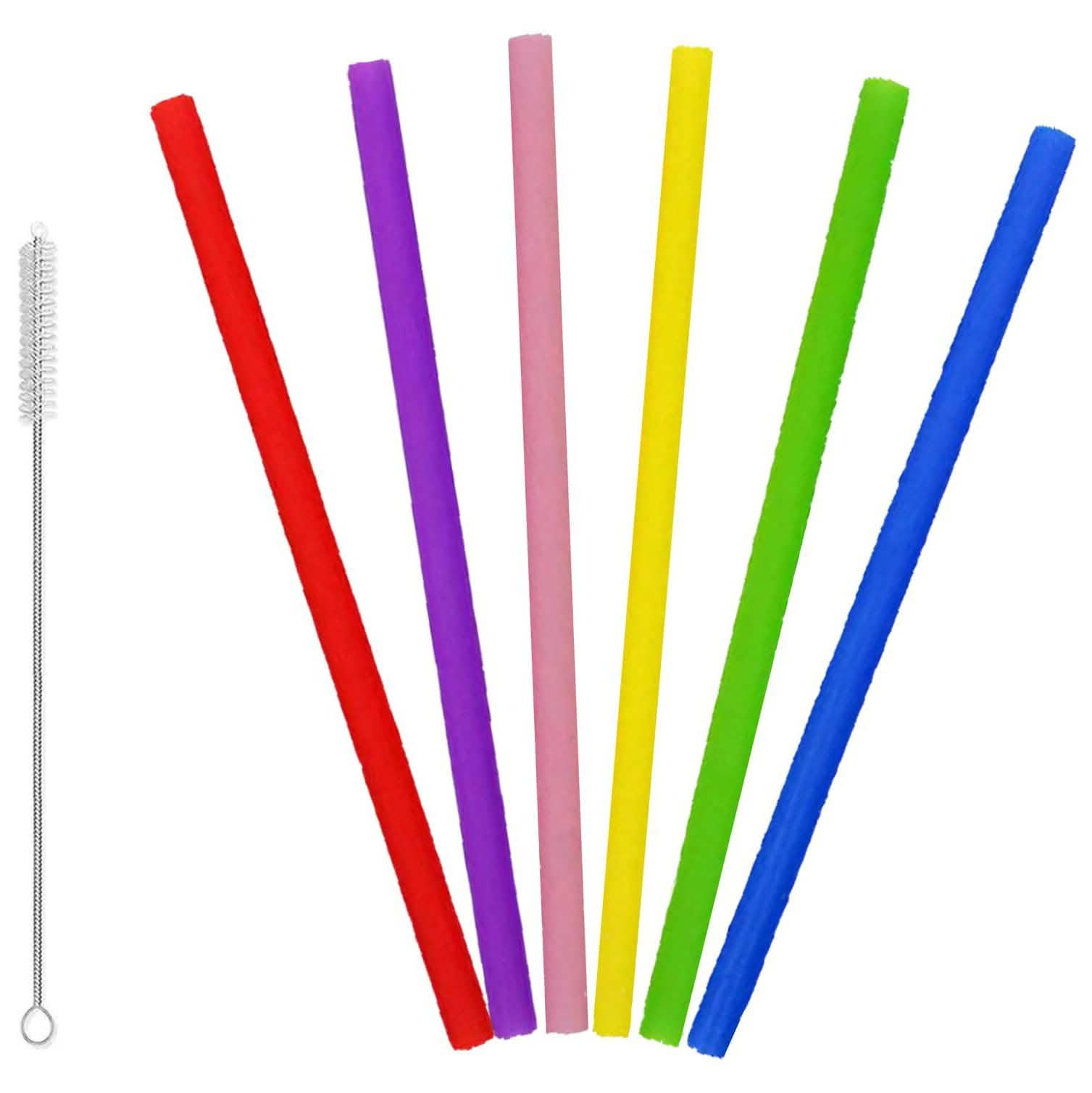 Silicone Reusable Straws DailySale