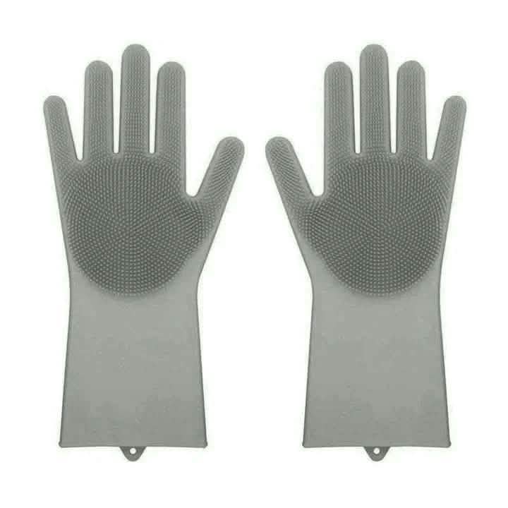 Silicone Scrubber Bristly Gloves DailySale