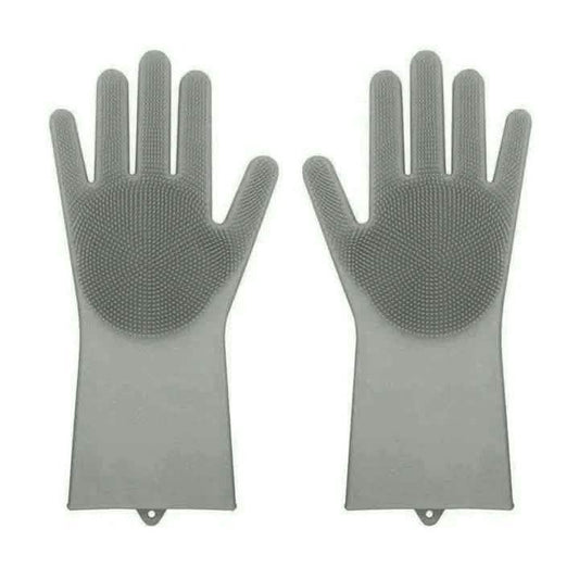 Silicone Scrubber Bristly Gloves DailySale