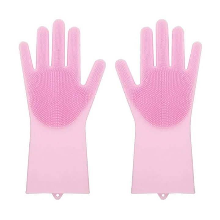 Silicone Scrubber Bristly Gloves DailySale