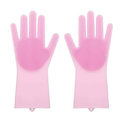 Silicone Scrubber Bristly Gloves DailySale