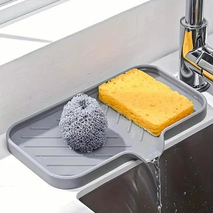 Silicone Sink Organizer Tray – Non-Food Contact Soap Holder DailySale