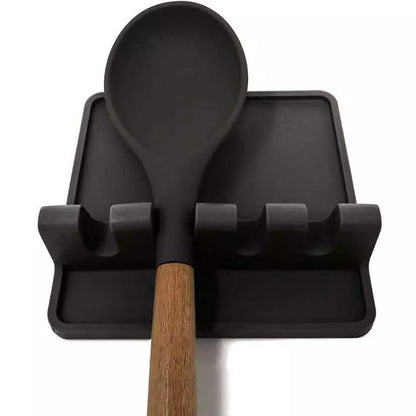 Silicone Spoon Rest with Drip Pad DailySale